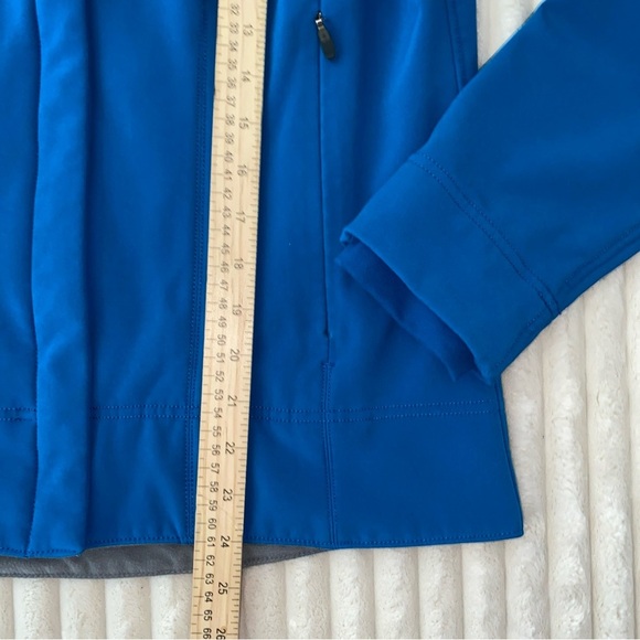 Mountain HardWear Jacket Womens Full Zip  Pockets Logo Blue M Fleece Lined - Picture 9 of 11